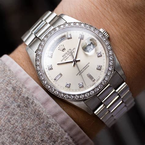 rolex with factory diamonds